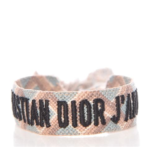 bracelet tissu dior|j'adior friendship bracelet.